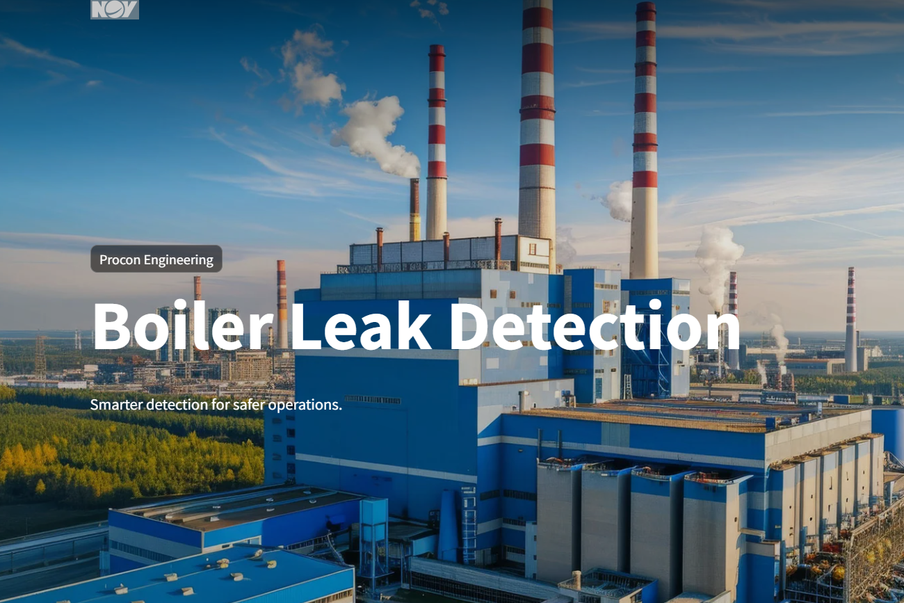 Boiler Acoustic Steam Leak Detection System